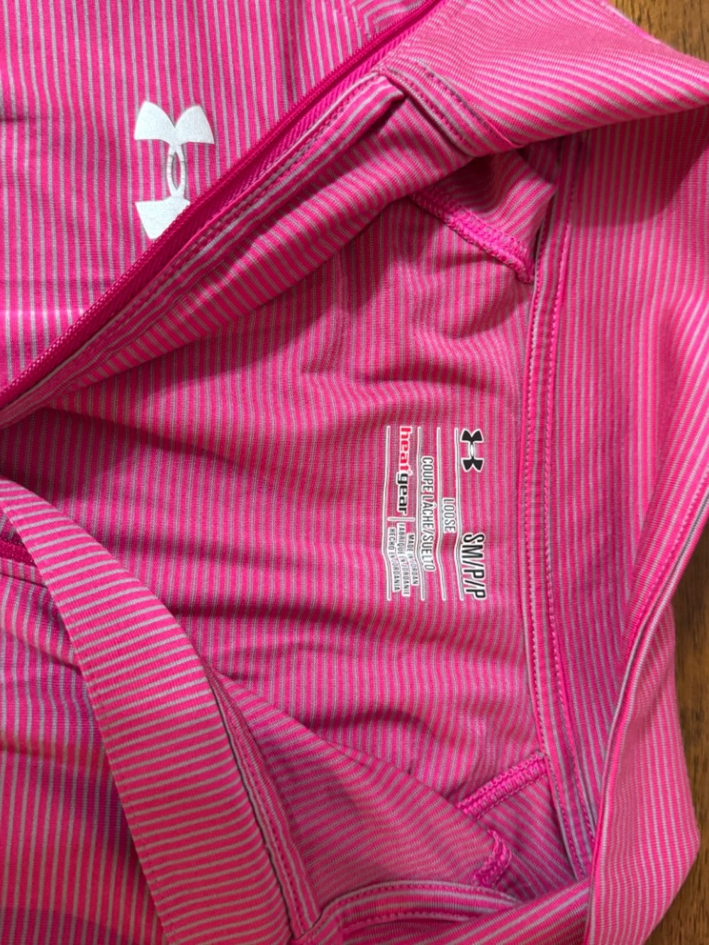Long sleeve 1/4 zip athletic long sleeve - Picture 2 of 3